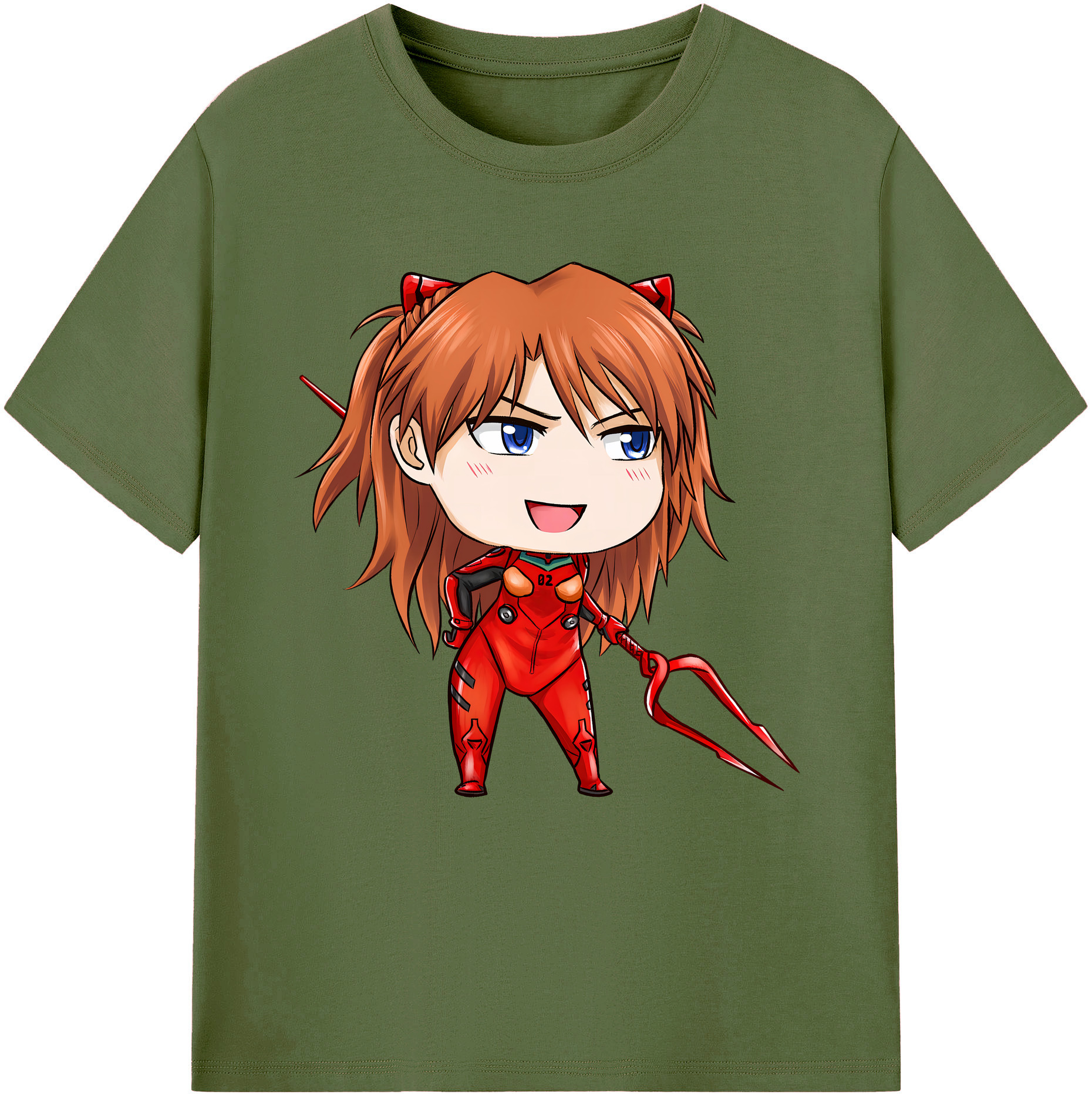 （画像用） EVA 新世紀エヴァンゲリオン 綿100％半袖Tシャツ（フロントプリント）